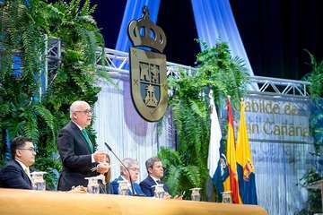 Telde hace amigos en el 110 aniversario del Cabildo de Gran Canaria/TA.